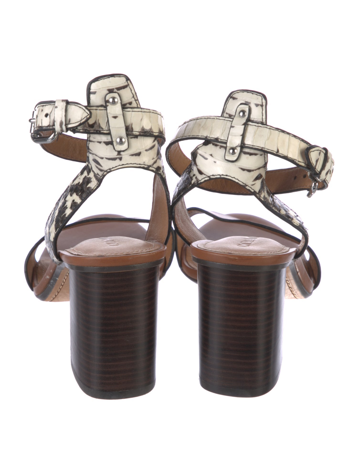 Coach Leather Sandals